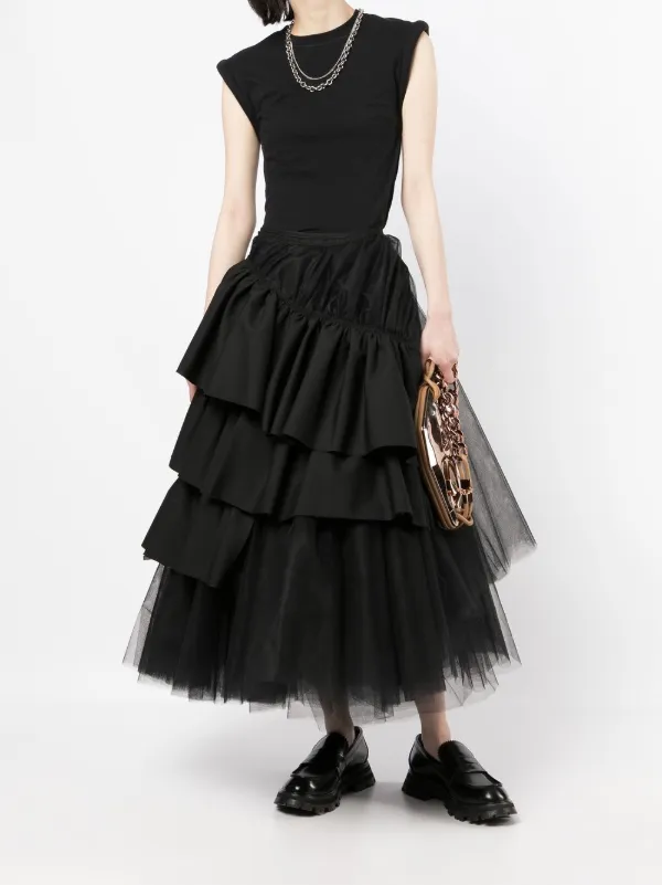 Junya Watanabe ruffled-tulle Skirt 