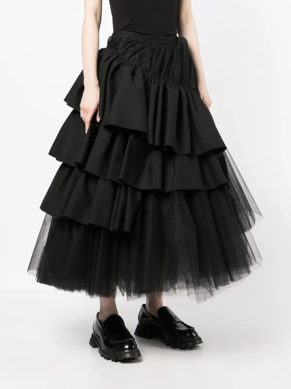 Junya Watanabe ruffled-tulle Skirt 