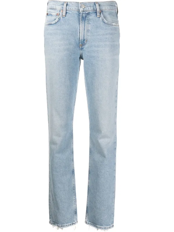 Pinch Waist straight-leg Jeans - Farfetch