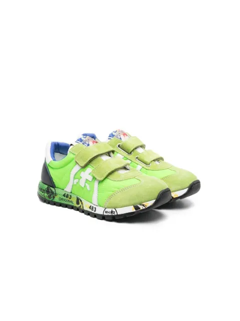 Premiata Kids Lucy touch strap sneakers