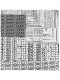 Gabriele Pasini all-over graphic print scarf - White