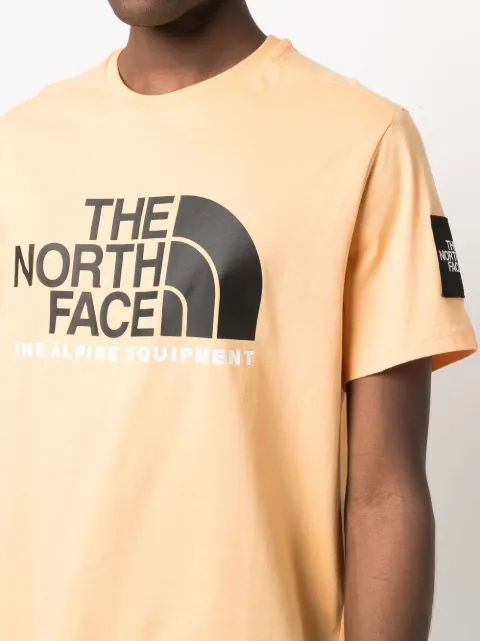North Face logo-print T-shirt - Farfetch