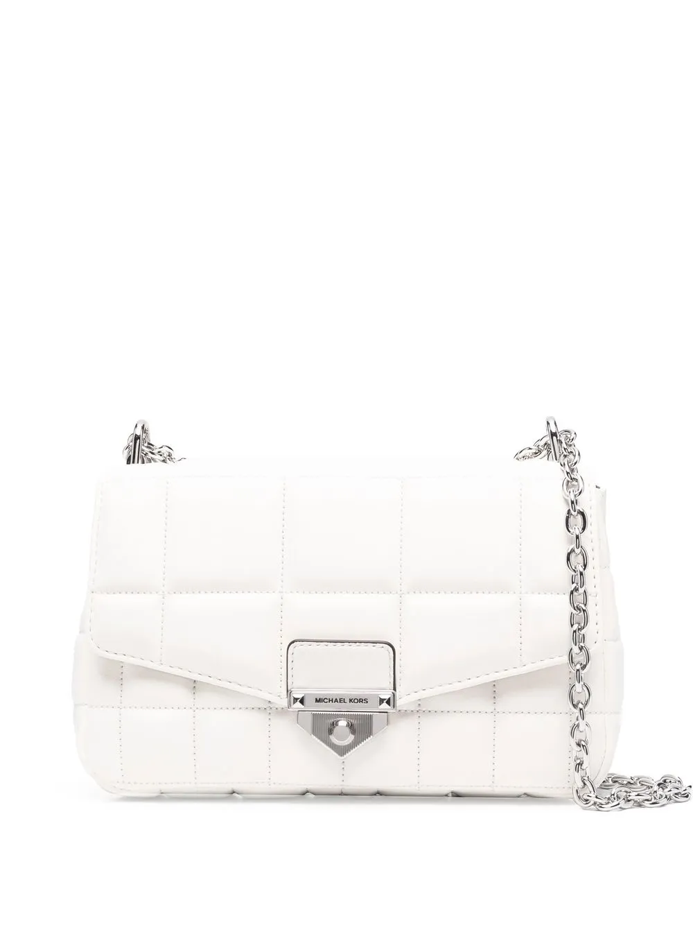 

Michael Michael Kors SoHo quilted shoulder bag - White