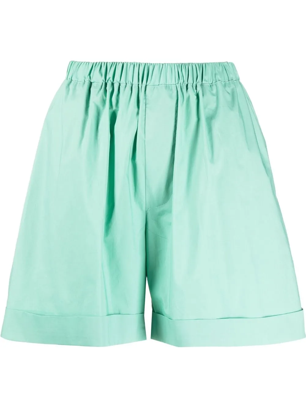 

WOERA shorts con pretina elástica - Verde