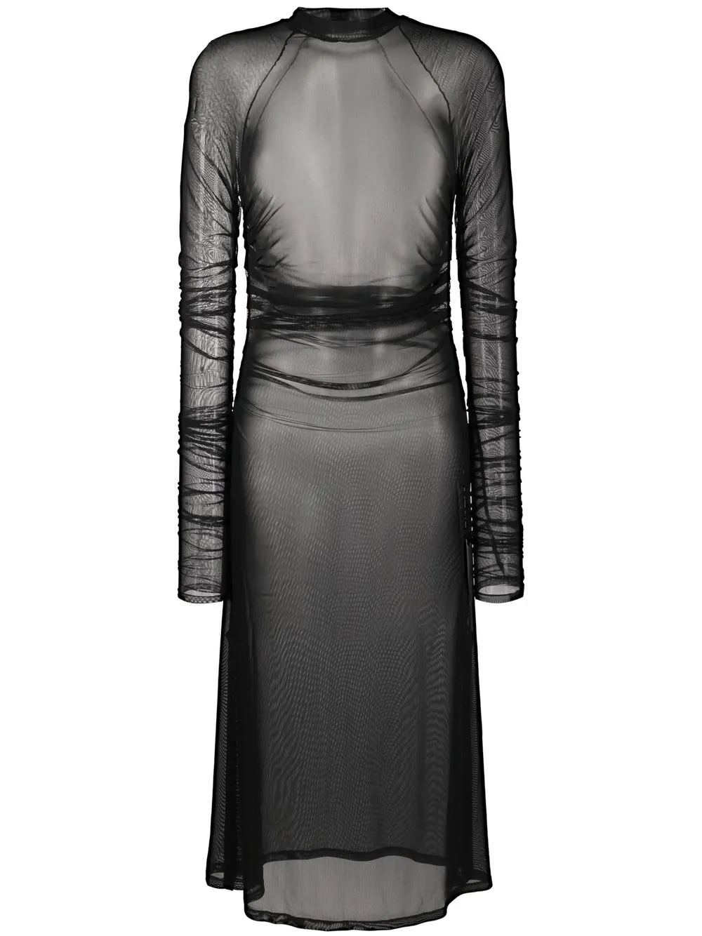 

Han Kjøbenhavn transparent midi dress - Black