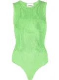 Nanushka open-knit bodysuit - Green