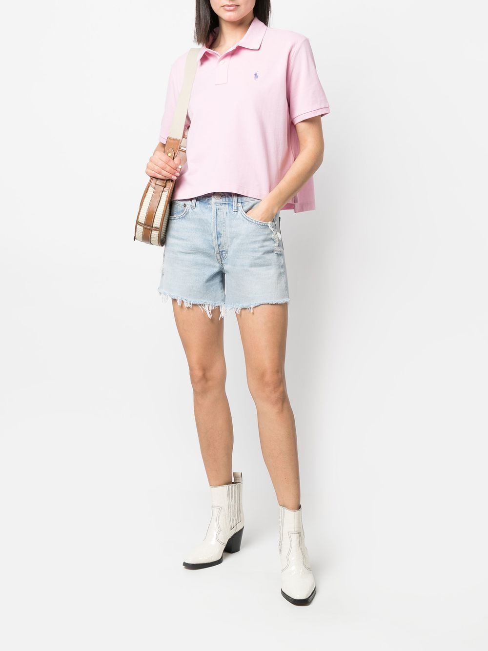 Polo Ralph Lauren Cropped blouse - Roze