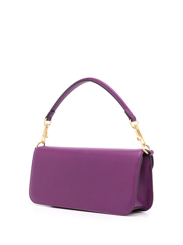 Valentino Garavani Pre-owned Women's Leather Cross Body Bag - Purple - One Size