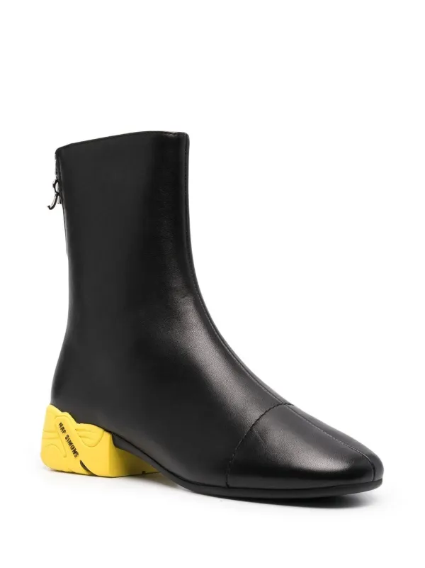 Raf Simons Solaris High block-heel Boots - Farfetch