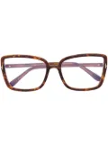 TOM FORD Eyewear square-frame optical glasses - Brown