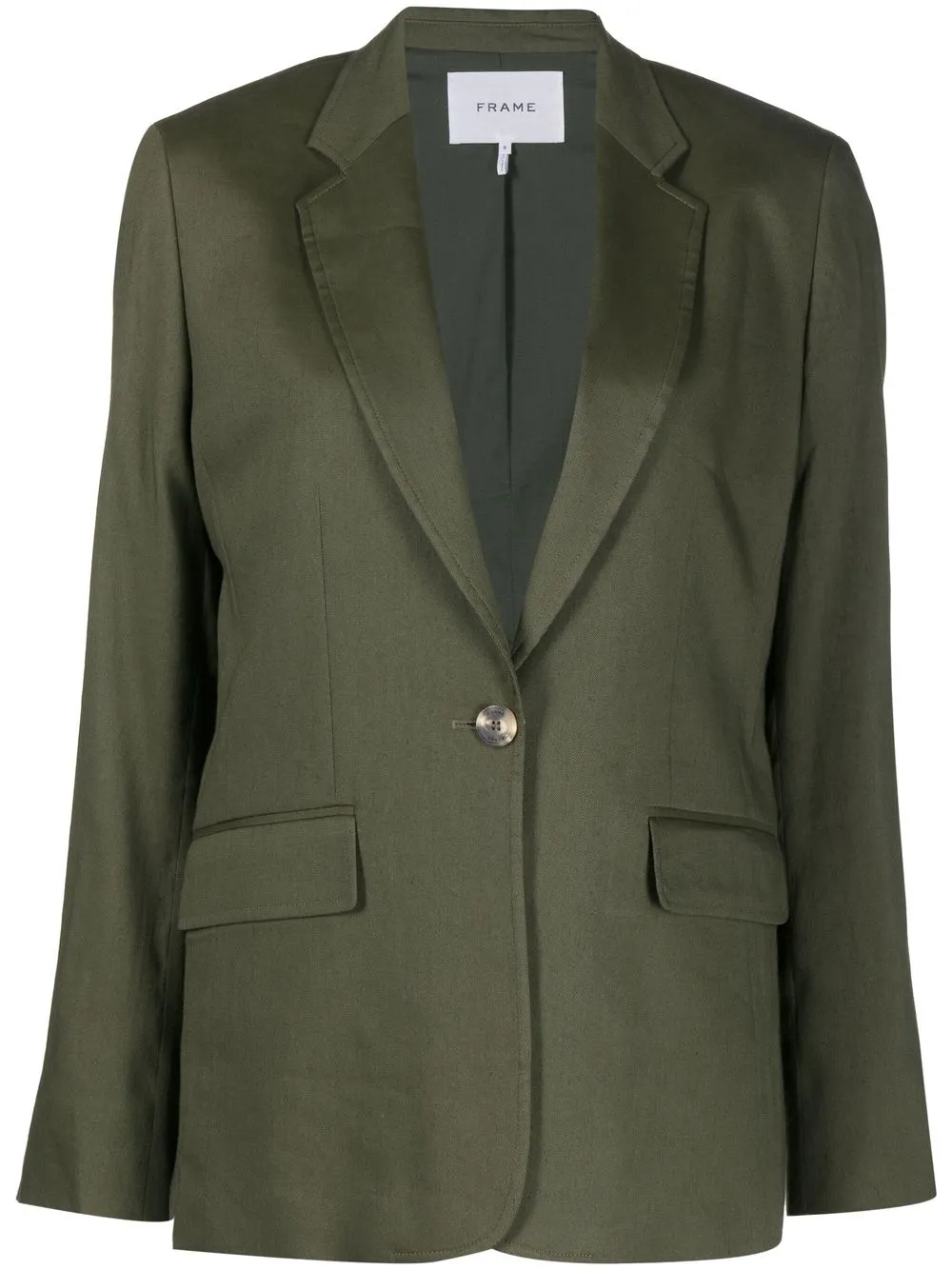 

FRAME blazer ajustado con botones - Verde