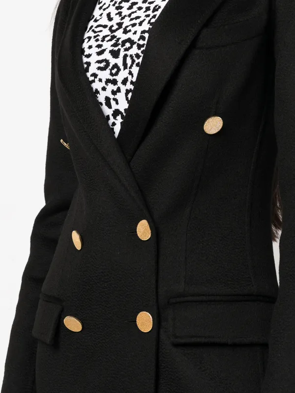 Adam Lippes double-breasted Coat | Black | FARFETCH
