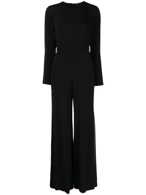 Adam Lippes Jada flared long-sleeve jumpsuit