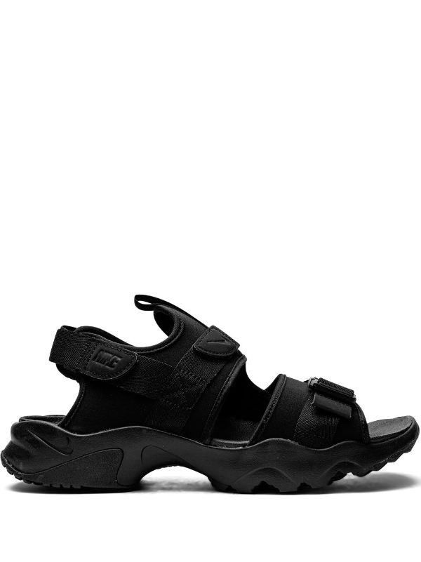 Pessimist Gooey tempo Nike Canyon "Black/Black-Black" Sandals - Farfetch
