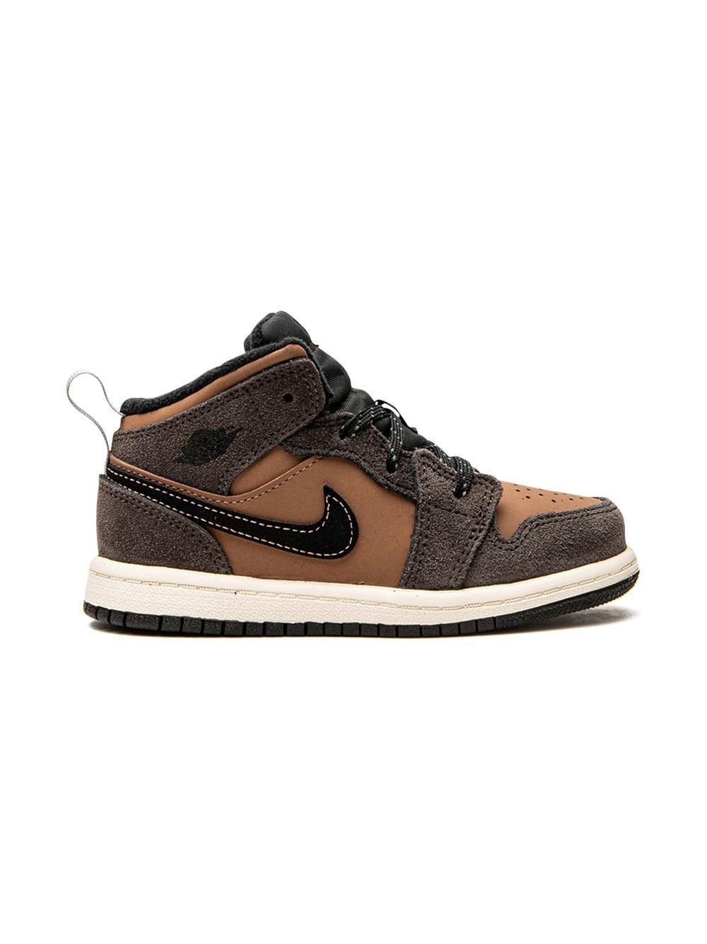 Jordan Kids Jordan 1 Mid SE sneakers - Bruin