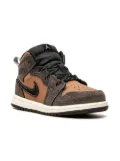 Jordan Kids Jordan 1 Mid SE sneakers - Brown