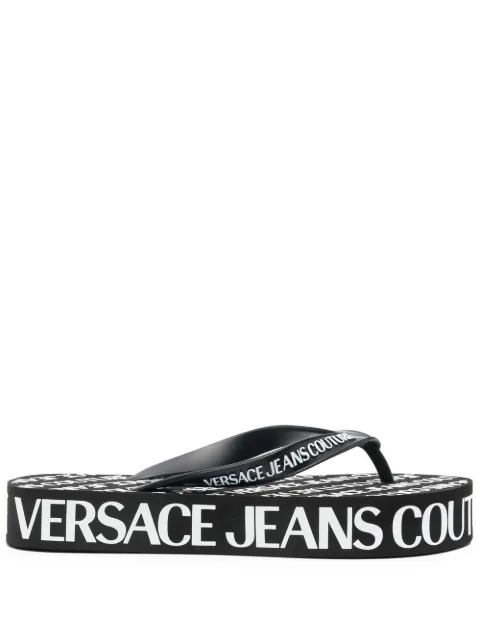 versace jeans couture女士人字拖和其它拖鞋新季新款【经典款 正品 
