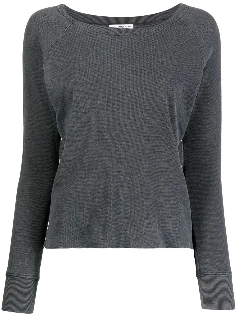 

James Perse playera con cuello redondo - Gris