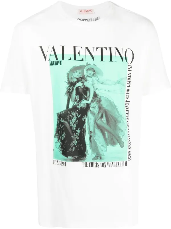 Valentino Archive 1971 Cotton T-shirt 