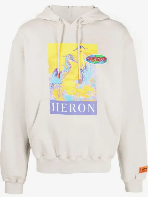 Heron Preston hoodie con logo estampado