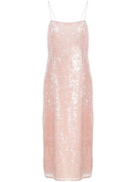Adam Lippes sequin-detail party dress