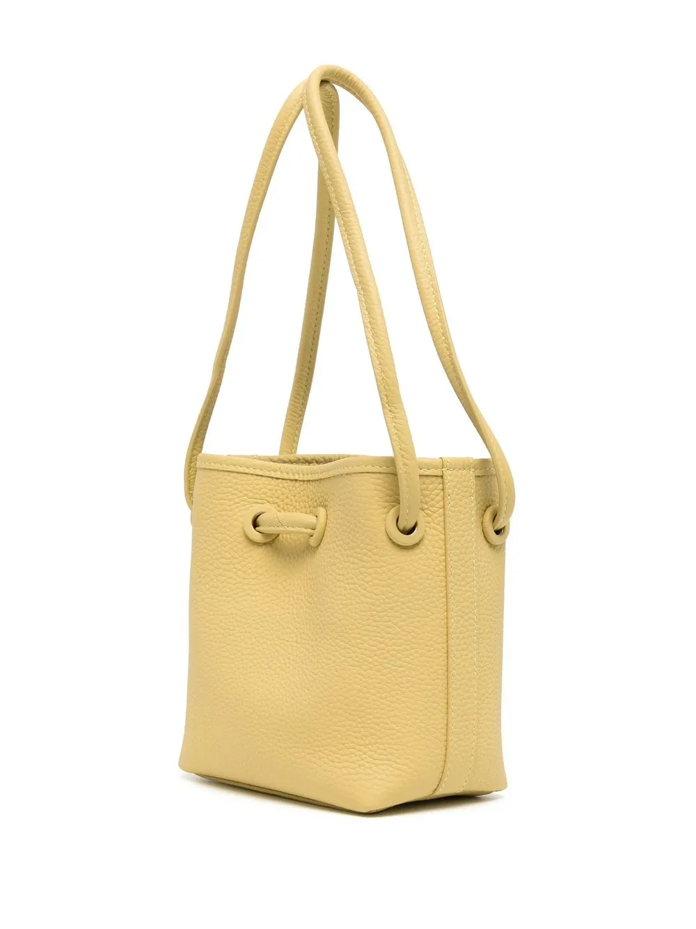 Vasic Bond Mini Leather Bucket Bag In Yellow ModeSens