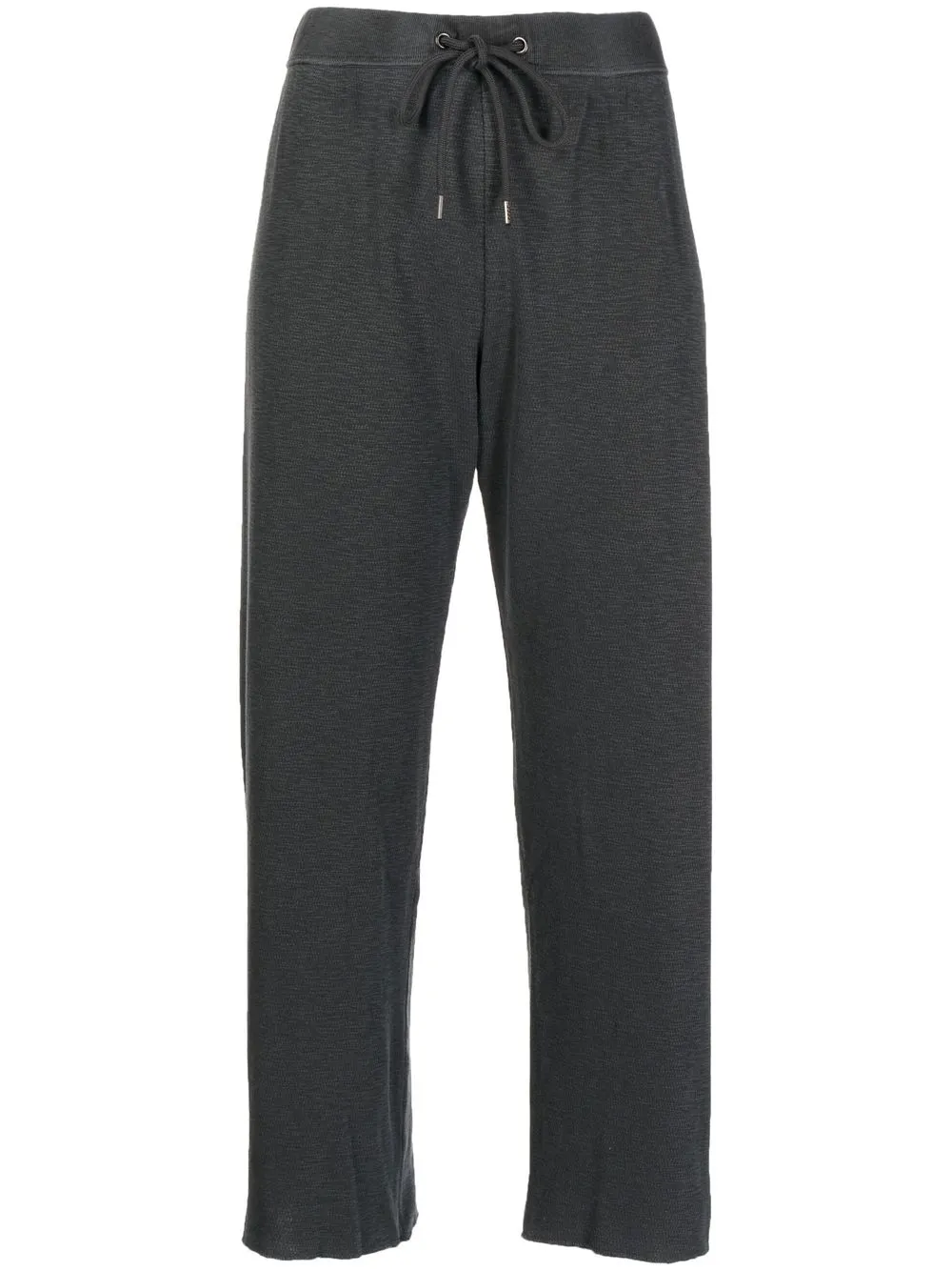 

James Perse pants cortos con pretina elástica - Gris