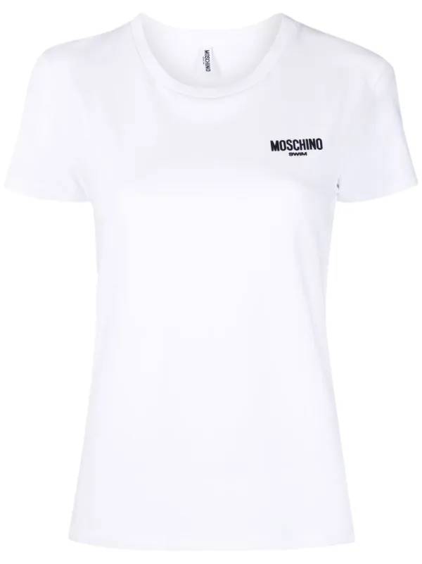 Moschino logo-print short-sleeve T 