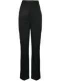 ANOUKI high-waisted tailored trousers - Black