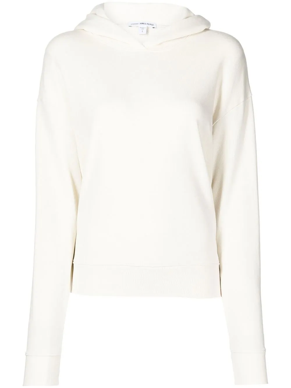 

James Perse French Terry oversized hoodie - White