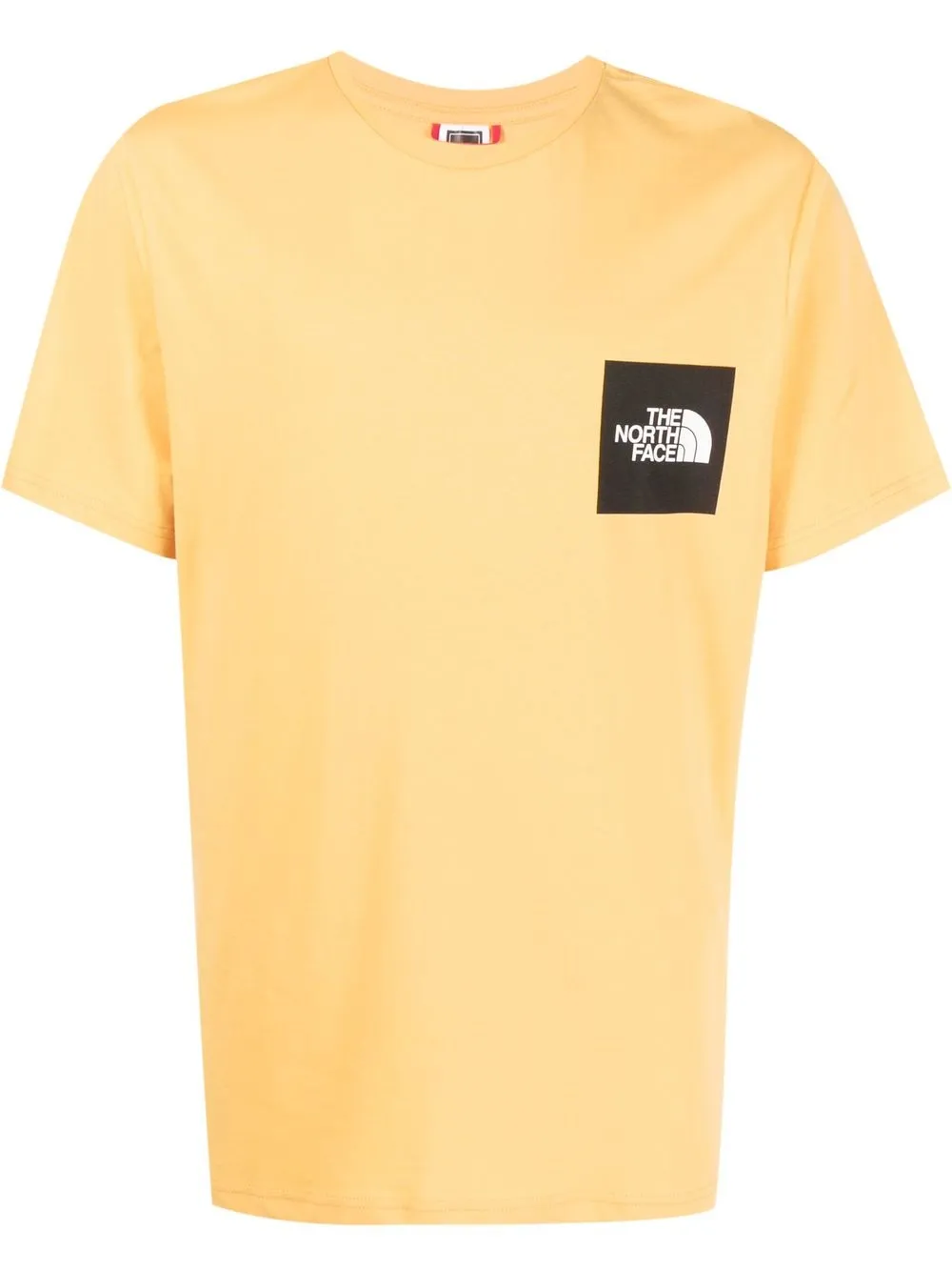 

The North Face playera con logo de parche - Naranja