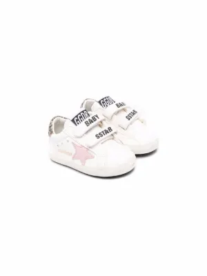 infant beige trainers