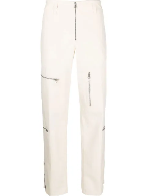 Jil Sander 拉链缀饰锥形裤