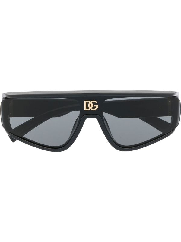 Dolce & Gabbana Eyewear square-frame logo-plaque Sunglasses - Farfetch