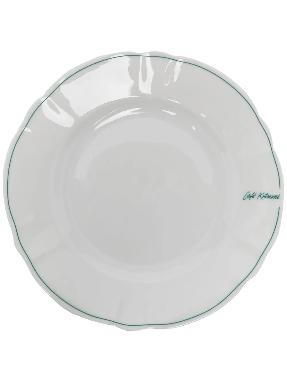 

Maison Kitsuné Mozart bread plate 14cm - White