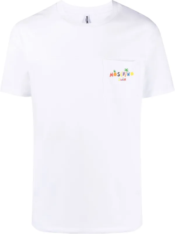 Moschino logo-print short-sleeved T 