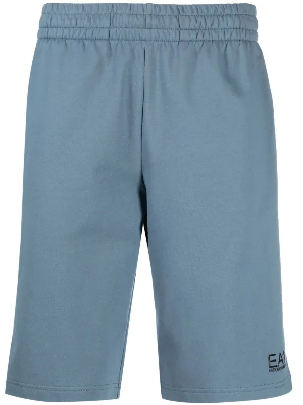 Ea7 Emporio Armani logo-print Cotton 