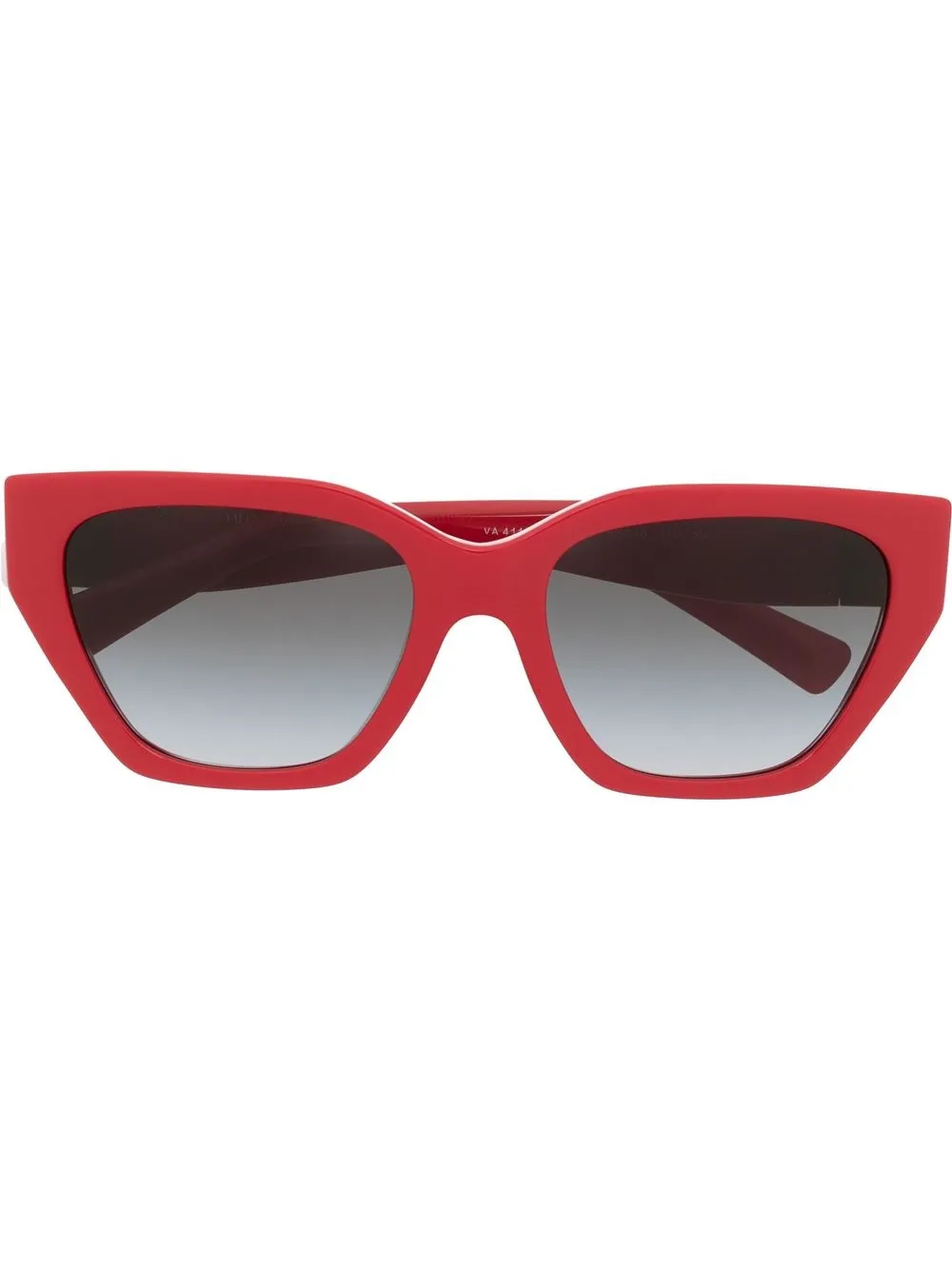 

Valentino Eyewear lentes de sol con armazón wayfarer - Rojo