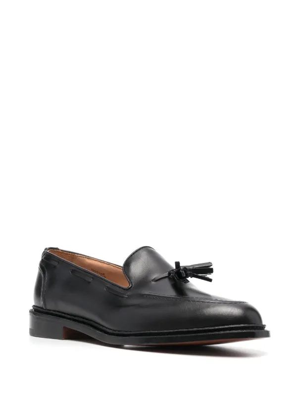 Tricker's Elton タッセルローファー | ブラック | FARFETCH JP