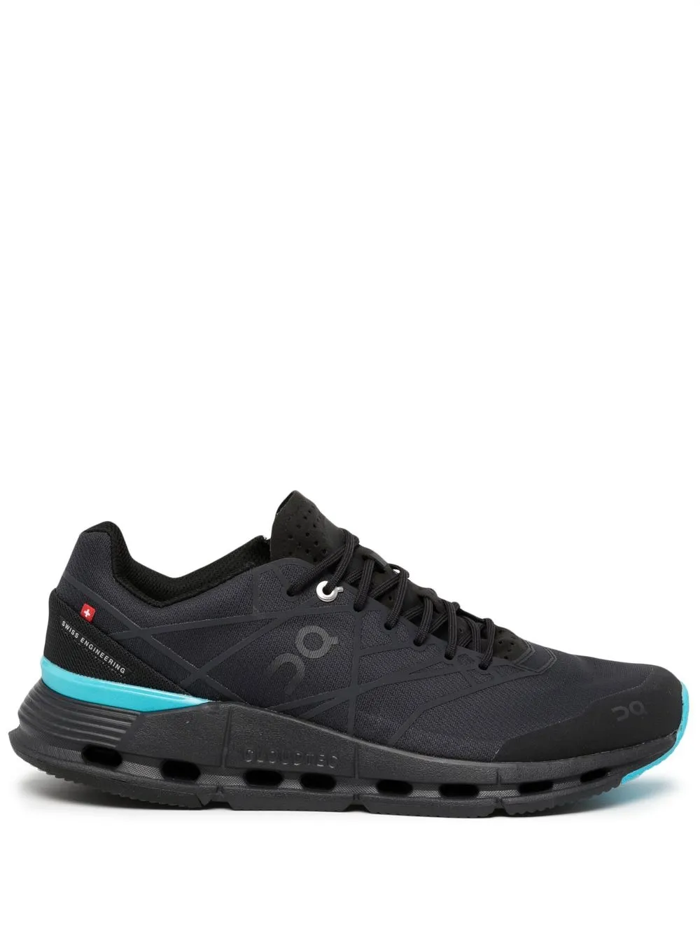 

On Running tenis bajos Cloudnova z5 - Negro