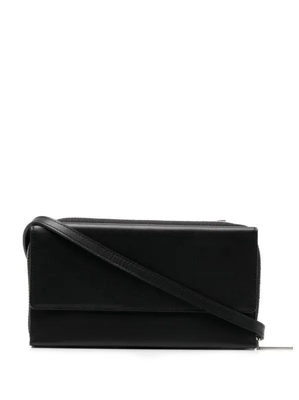Yohji Yamamoto ruffled-detail Asymmetric Maxi Skirt | Black