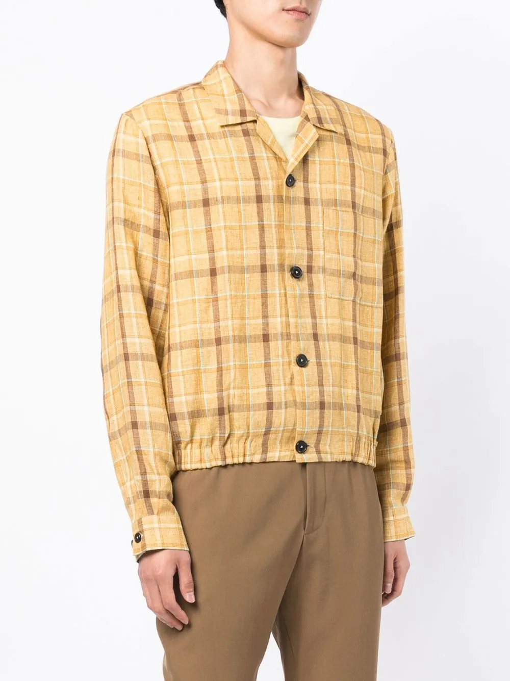 paul smith 格纹亚麻衬衫 图 3