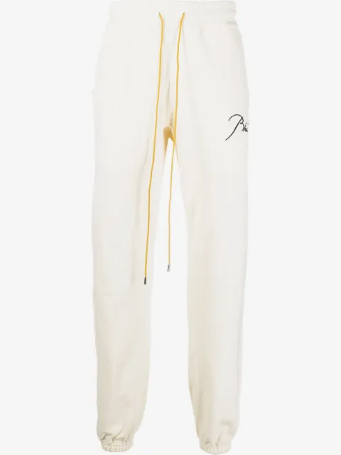 RHUDE joggingbukser med broderet logo