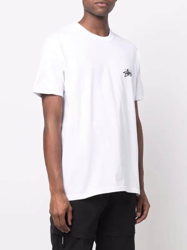 Stüssy Dice logo-print T-shirt | White | FARFETCH