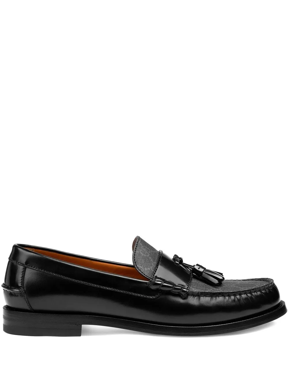 tassel-detail GG canvas loafers