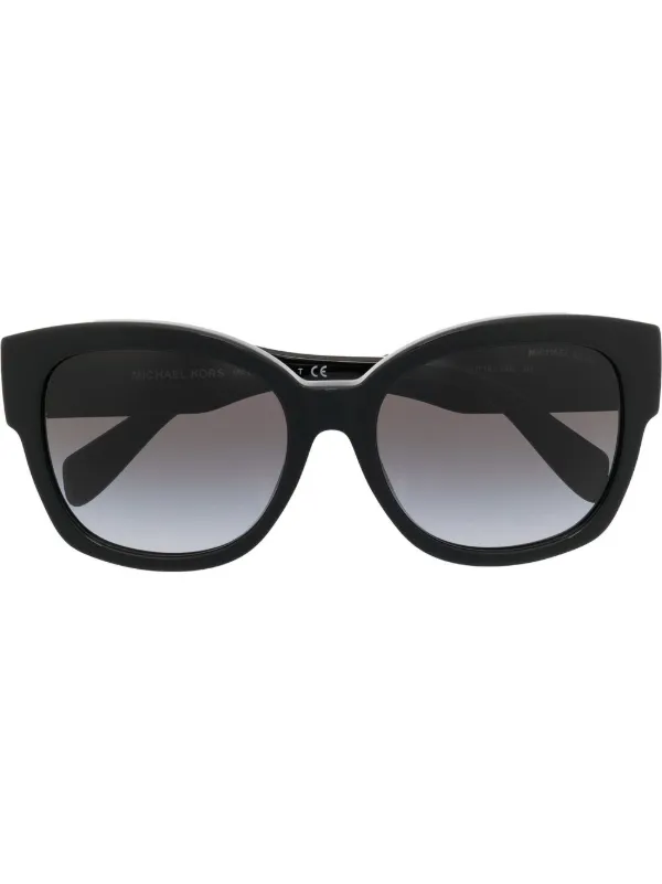 Michael Kors Black Oversized Sunglasses Bellamonte Sunglasses in BLACK - Sale | Michael Kors [US] main image 4