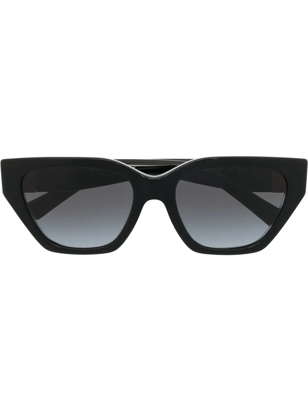 

Valentino Eyewear lentes de sol con armazón wayfarer - Negro