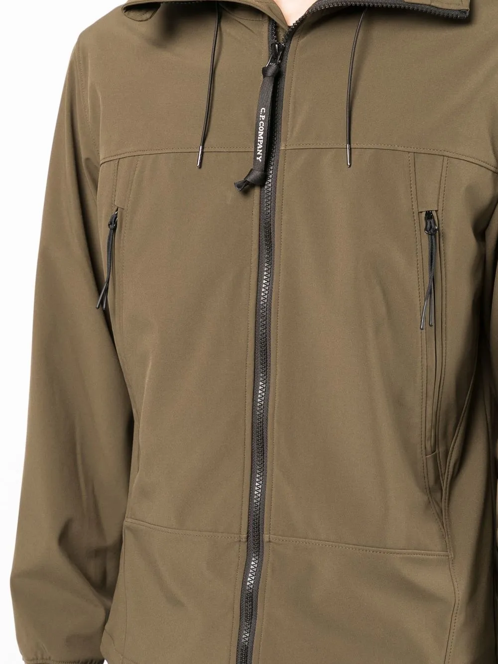 C.p. Company Long-sleeved Casual Jacket In Grün