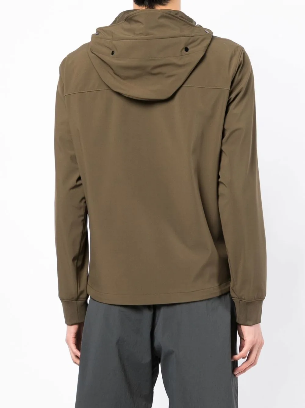 C.p. Company Long-sleeved Casual Jacket In Grün