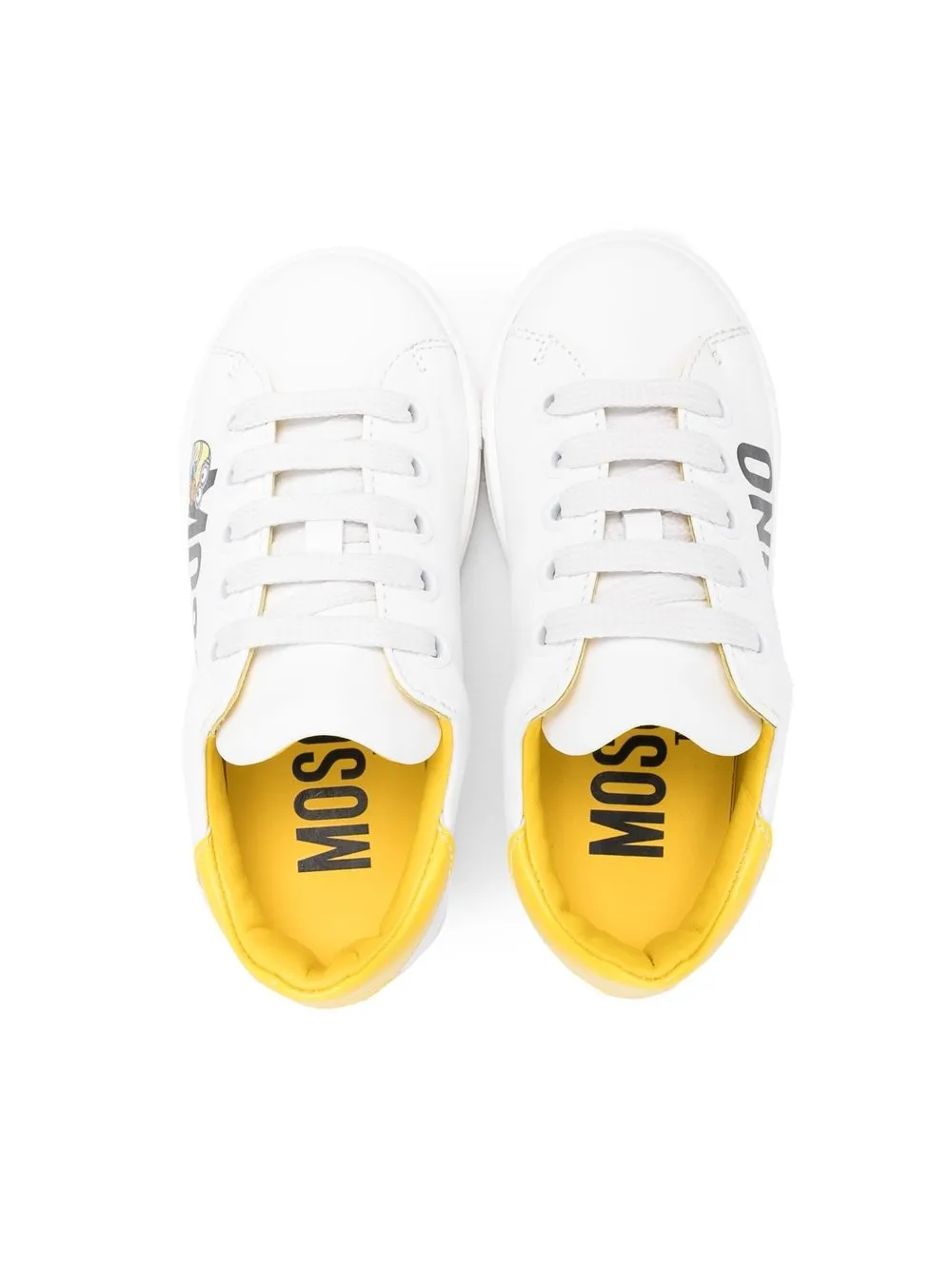 MOSCHINO X MINIONS CARTOON-PRINT SNEAKERS